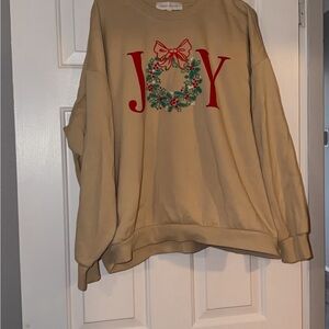 State of Mind Tan Joy Sweatshirt
